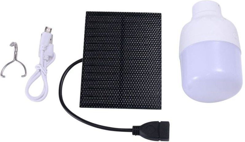 Solarlampen, wiederaufladbare, tragbare LED-Campinglampen, leicht und wasserdicht, zum Aufhängen von Zelten für den Inne...