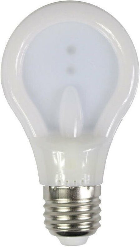 Trade Shop Traesio - Trade Shop - Schlanke, flache LED-Lampe, 12 w, E27, 6500 k, 3000 k, 4000 k, Heimbeleuchtung, A90 -