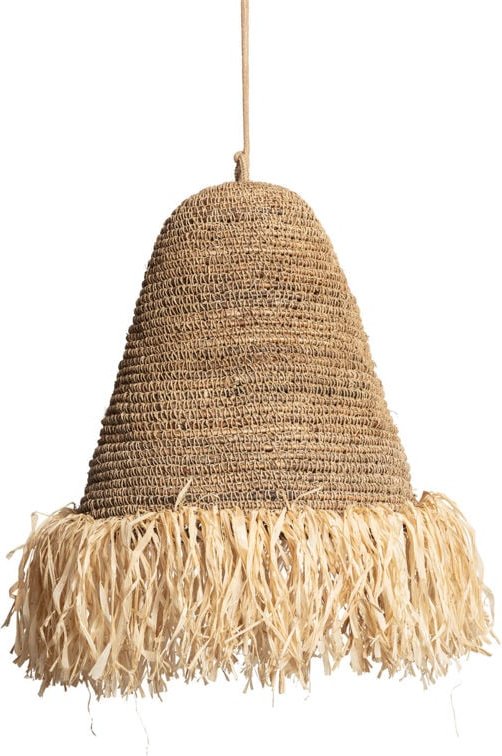 Thumbnail - Pendelleuchte Rattan und Jute Rahan ILUZZIA Natürlich