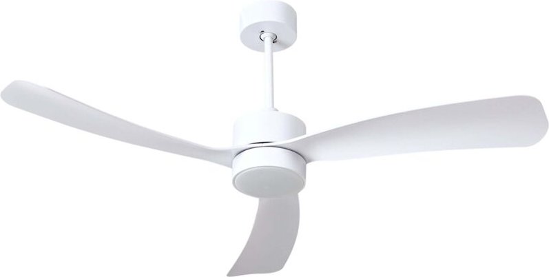 Deckenventilator mit Licht PRASLIN mit Fernbedienung LED Weiß