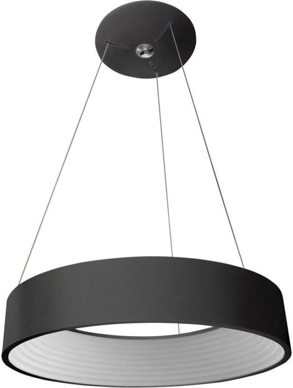 Italux Mattia - Moderner LED-Anhänger schwarz, warmweiß 3000K 1760lm