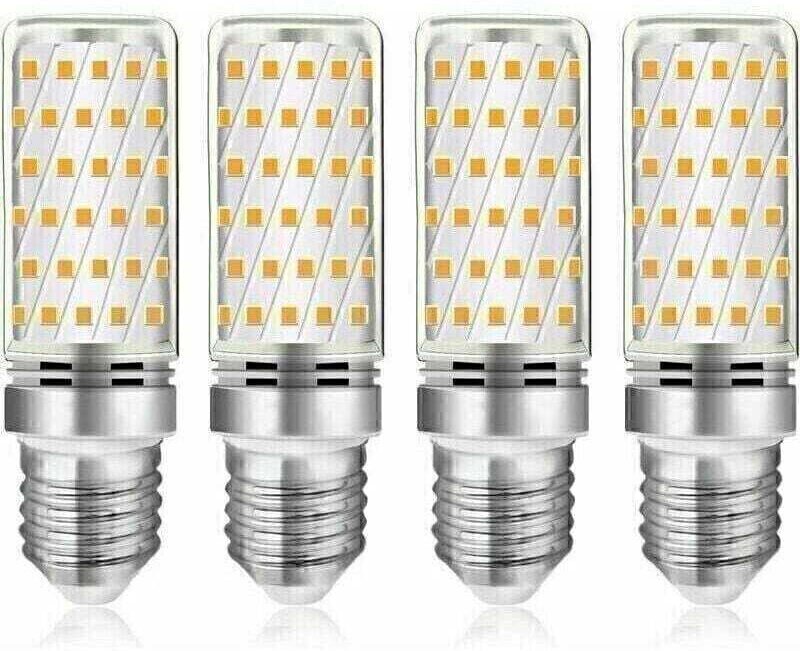 E27 LED-Maiskolbenlampe, 12 W, Kaltweiß (6000 K), 1450 lm, 360° Abstrahlwinkel, entspricht einer 100-W-Halogenlampe (E27...