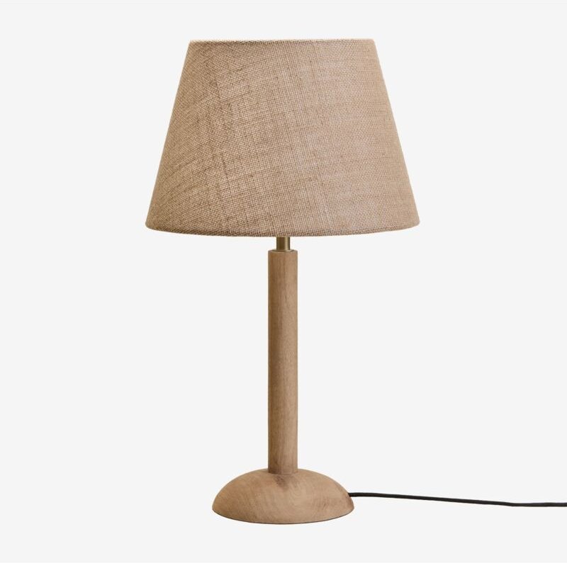 SKLUM Harry Mangoholz Tischlampe Mango-Holz