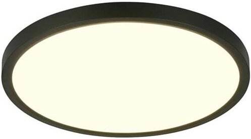 Deckenlampe Deckenleuchte Memoryfunktion Metall schwarz Switch Dimmer D 40 cm