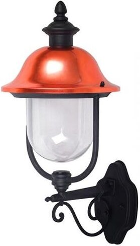 V-TAC VT-853 Garden Wall Lamp Facing Up IP44 Grafite matt schwarz Halter E27 - sku 7532