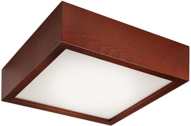 Lamkur Square Schlichte Deckenleuchte Rustikal, 1x E27