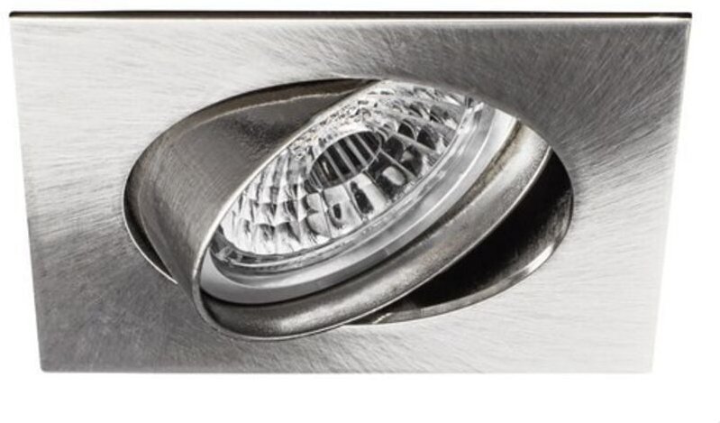 Jiso - Downlight 604 GX5,3 12V 50W technischer Nickel satiniert 604D-12