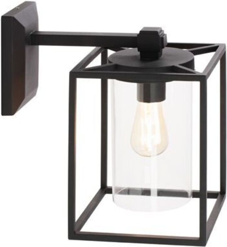 Quadratierte anwendung auf die low attached great e27 in aluminium black color 597/06