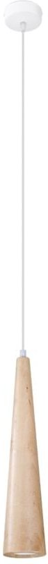 Tuulo Hängelampe 1 Gu10 Naturholz Holz Lumilo 11.103.00