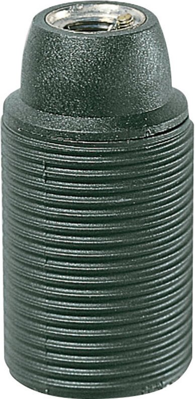 VIMAR - 02127 E14 Lampenfassung M10x1 cm/schwarzes Gewinde