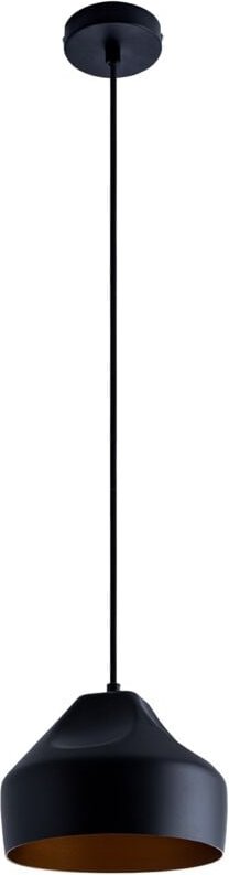 Paco Home Pendelleuchte Hängelampe Esszimmer Küchenlampe Hängend Esstischlampe Innen Gold Schwarz-Gold, Design U + Leuch...