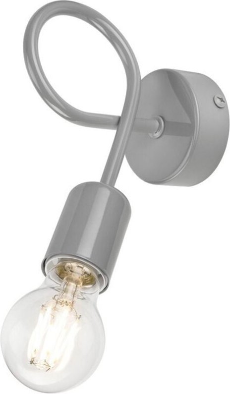Lamkur Camilla Flexi Camilla Wandlichtgrau, 1x E27