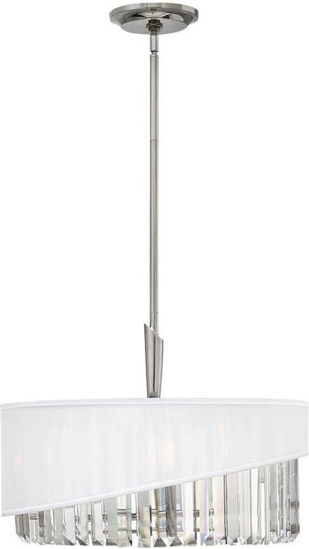 Pendellampe Deckenleuchte Hängelampe Stahl d 53,3 cm 3 Flammig Esszimmerlampe