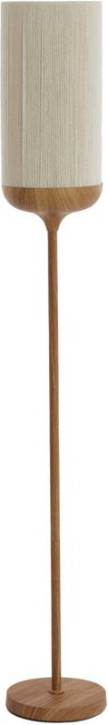 Stehlampe - Dania - beige natürlich - baumwolle - Light&living