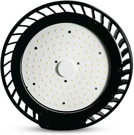 V-TAC PRO VT-9-114 100W highbay LED Industrieleuchten UFO chip samsung hohe lumen 120LM/W 5000K schwarzer IP65 - SKU 200...