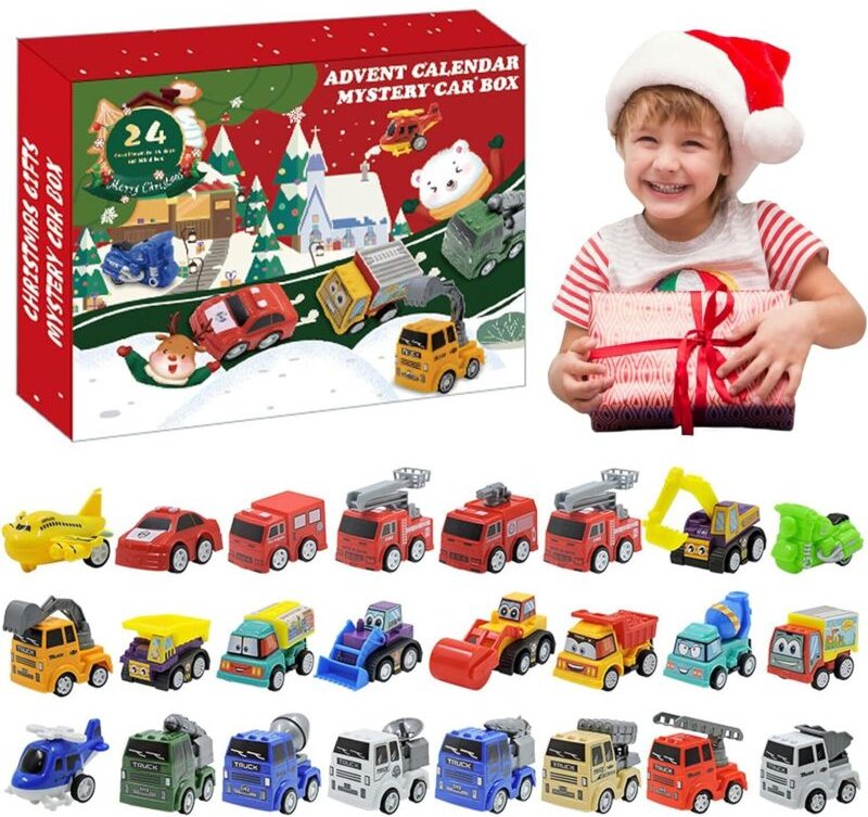 Andere Weihnachtsdekorationen – Adventskalender für Kinder – Countdown-Kalender für Kinder – 24-Tage-Countdown-Kalender ...