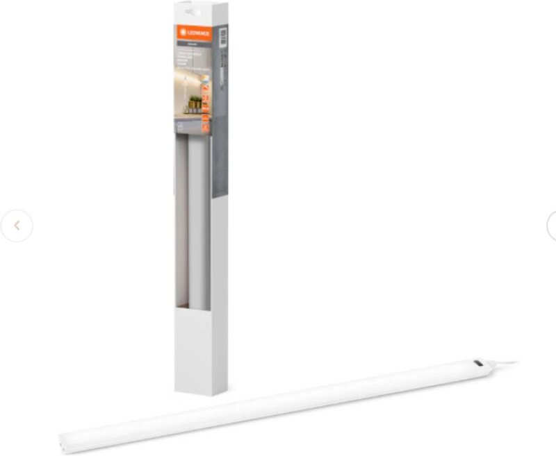 Led-sensor-unterbauleuchte 55cm weiß ledvance led462917 eckeinbau