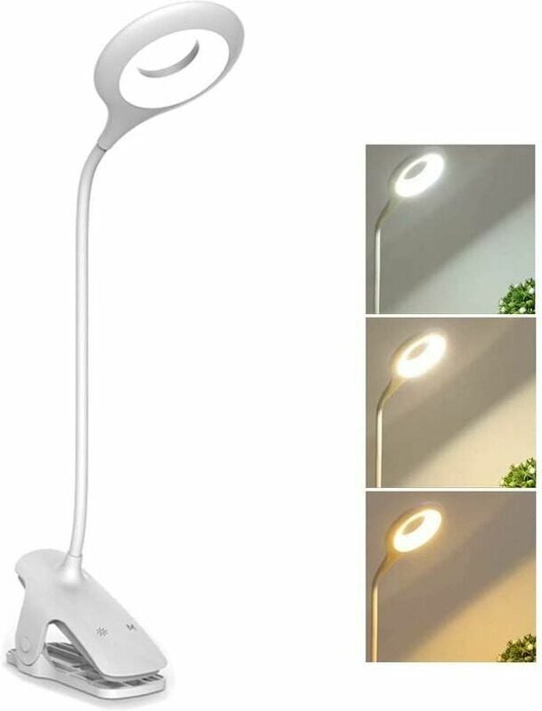 PH500 Weiß 1800MA Dimmen Toning Nacht Clip Lampe Lesen Lampe Augenschutz Smart Schreibtisch Lampe