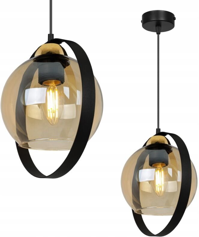 Moderne Hängelampe Glasringlampe