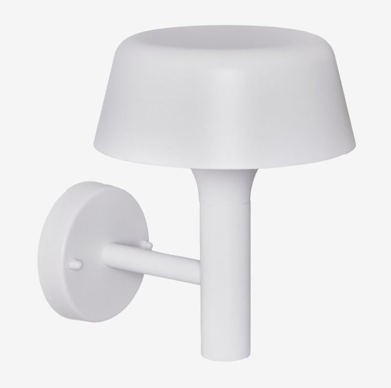 Außenwandleuchte Sivano aus Aluminium Weiss - Sklum