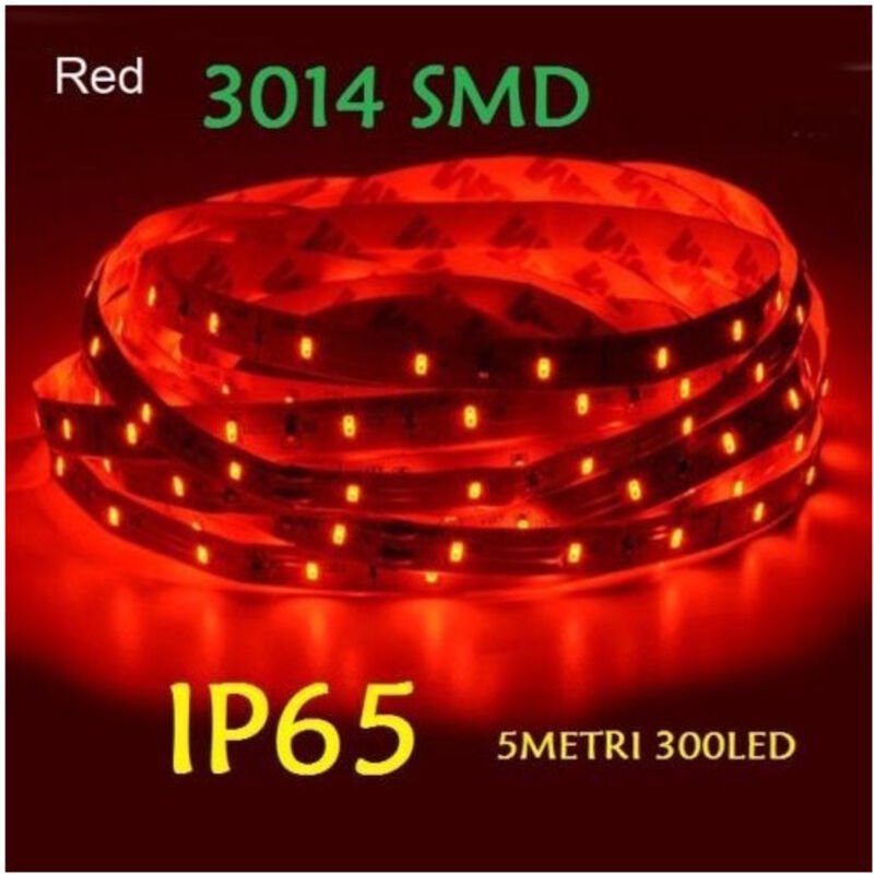 5 meter streifen strip 300 led 3014 smd für den aussenbereich IP65 12 v dc heiss kalt - - Trade Shop