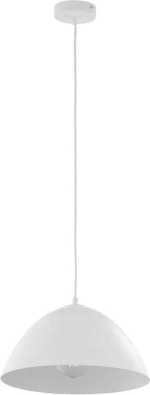 TK Faro 34cm Kuppel-Pendelleuchte, weiß, 1xE27
