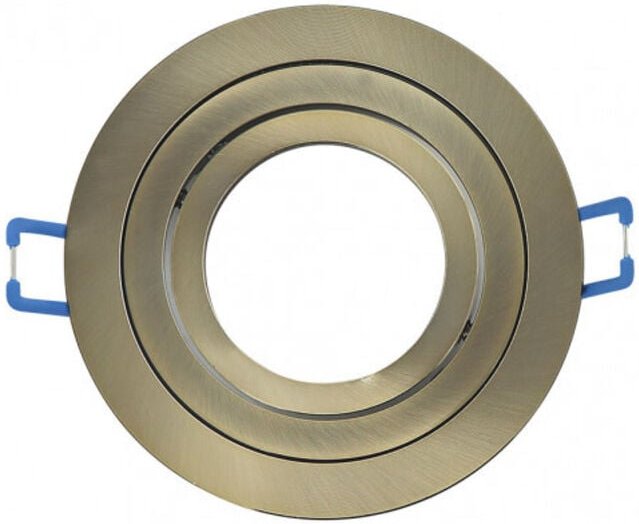 Fabrilamp - fab 14348RE14 Vertieft Vertieft Verstellbar Cenote 1xgu10 Rund Leder 2x9,2x9,2 Cm 8 De Corte.c/portalalampar...