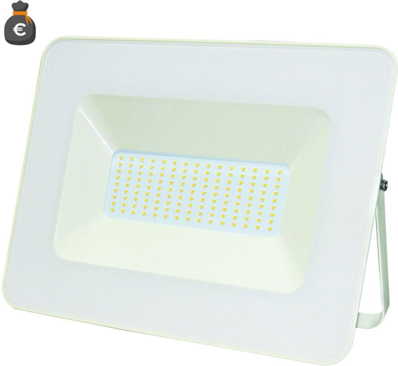 Alcapower - Weißes LED-Flutlicht 175-265VAC 100W 3000K
