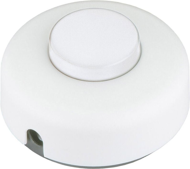 interBär 5062-508.01 Tretschalter Weiß 1 x Aus/Ein 2 A 1 St.