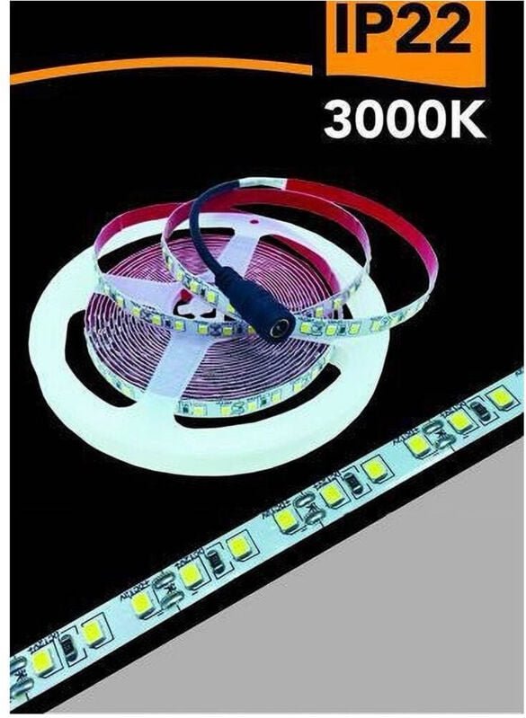 Trade Shop - LED-Streifen 2835 Streifen 5MT Lichtrolle 3000K 4000K 6500K blau IP22 2835-12V -