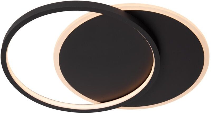 Lucide - axelle - Deckenleuchte - ø 29,5 cm - led 3 StepDim - 1x24W 2700K - Schwarz