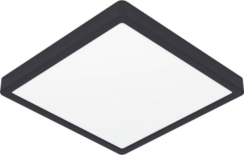 Eglo - led Deckenleuchte Fueva 6-Z schwarz 30 x 30 cm rgb dimmbar