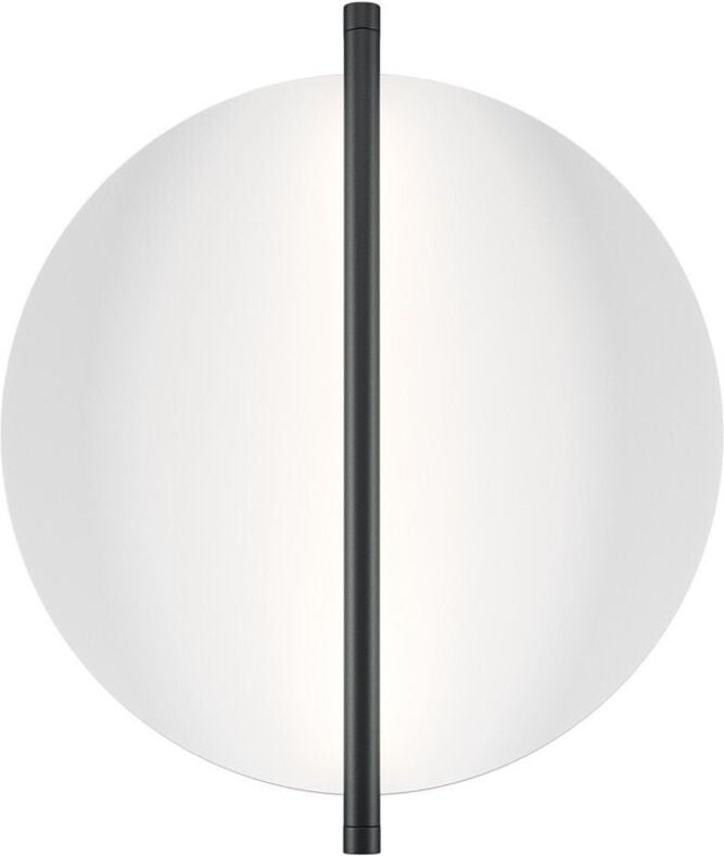 Maytoni Mira Moderne integrierte LED-Wandleuchte, Schwarz, 3000 K, 200 lm, weißer Schirm