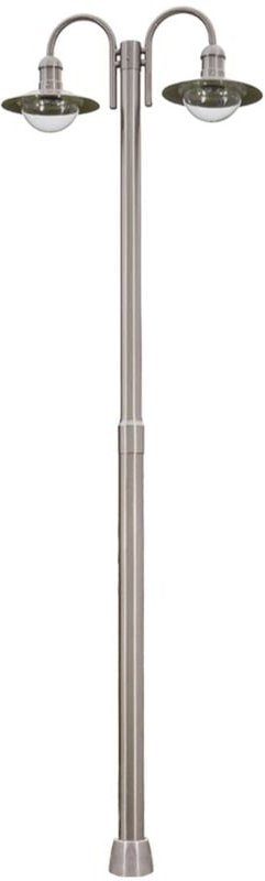 Mastleuchte außen 'Damion' aus Edelstahl von Lindby