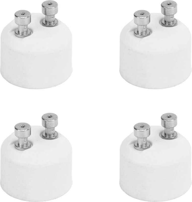 Stück GU10-zu-MR16-Adapter, GU10-zu-MR16-Lampensockelkonverter für Halogen- und LED-Lampen