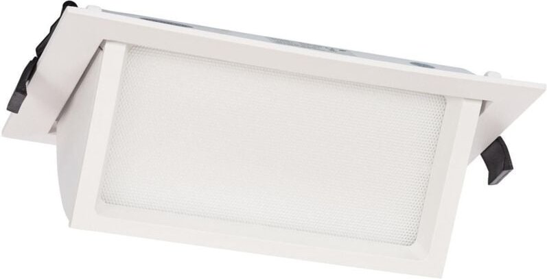 Led Downlight Einbaustrahler Schwenkbar Rechteckig 24W osram 120 lm/W cct lifud Ausschnitt 210X125 mm No Flicker 6000K K...
