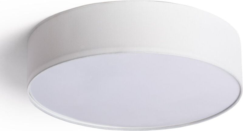 Deckenleuchte aus Stoff Rund Ø500 mm Ranje Weiß