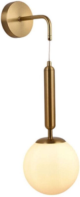 Trade Shop - APPLIQUE LAMPADA A PARETE PENDENTE STILE CONTEMPORANEO CON ATTACCO G9 BRONZO INTERNO AQ56 -