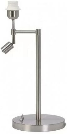 Light & Living 708228 - LED-Lampenständer „MONTANA“ Ø20x48cm – Nickel satiniert