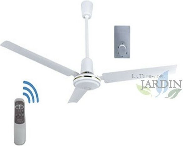 Suinga - Deckenventilator ohne Licht 120 cm 65 w, Fernbedienung