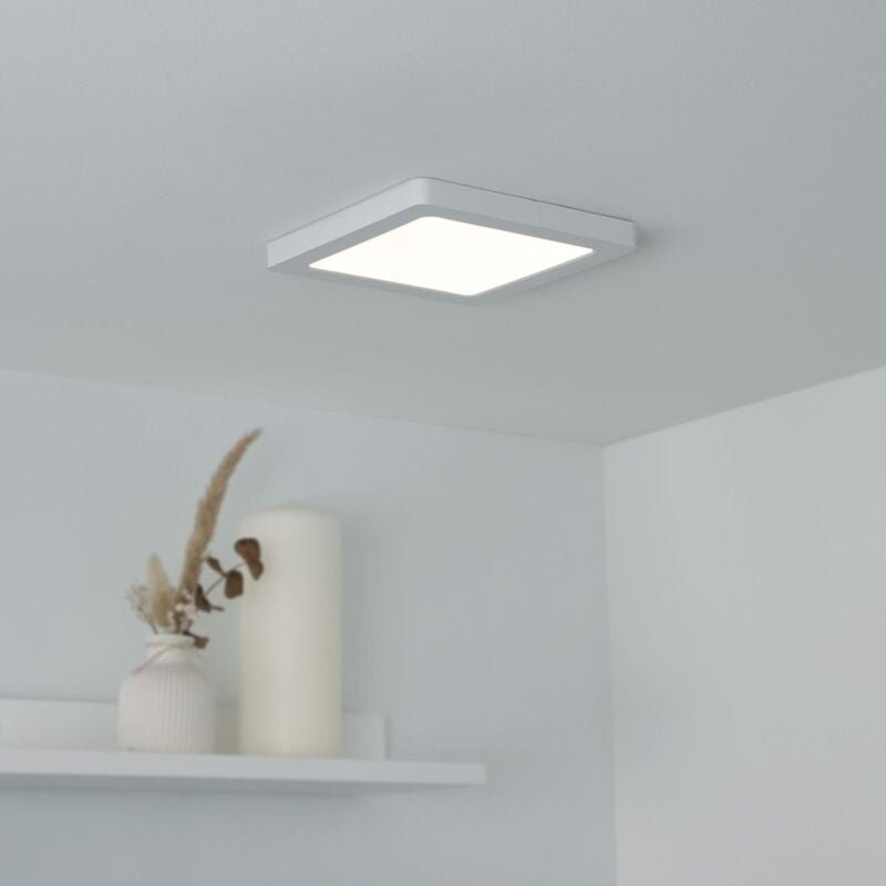 CCT LED Ein-Aufbaustrahler eckig weiss 3000/4000/6000K - Ausführung: 12W 165x165mm