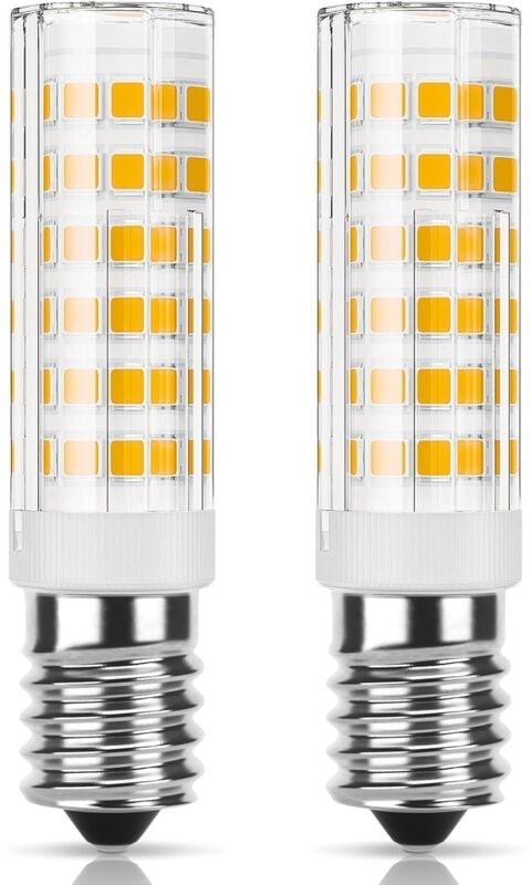 Aougo - E14-LED-Glühbirne für Dunstabzugshaube, 5 w Halogen, entspricht 50 w, warmweiß 3000 k, 550 lm, kleine Glühbirne ...