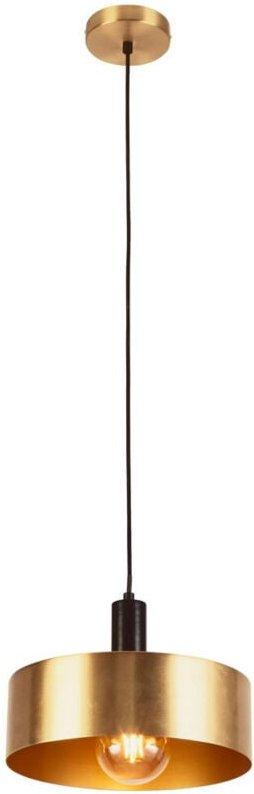 Knox Anhänger aus schwarzem, goldenem Metall - Searchlight