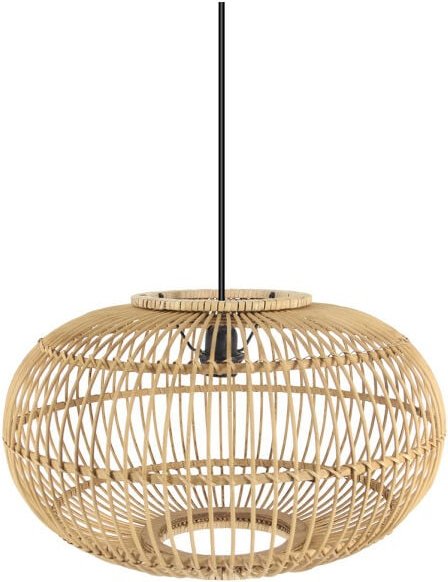 Fabrilamp - abrila akunadecor Natürliche Kühlergrill Lampe Modell Viseu Beige 50 Cm