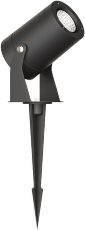 Beneito Faure - Sair xl – 20 w runder LED-Strahler IP65 Schwarz 3000 k – Gartenleuchte für Pflanzen oder Hecken h38 cm –