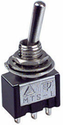 Electro Dh - Einpoliger 2-Positionsschalter Lötanschlüsse 11.435.I/S 8430552081516