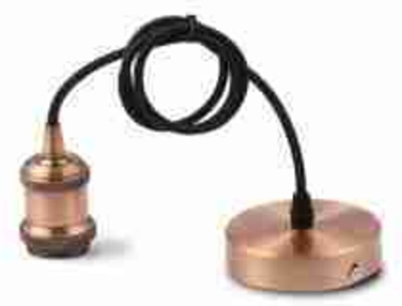 LED3840 VT-7555 8,5W LED Hängelampe Φ100 Braunes Gehäuse 3000K