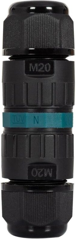 Efectoled - Kabelverbinder Wasserdicht 3 Kontakte 0,5-2,5mm² IP68 Ohne Schrauben Schwarz