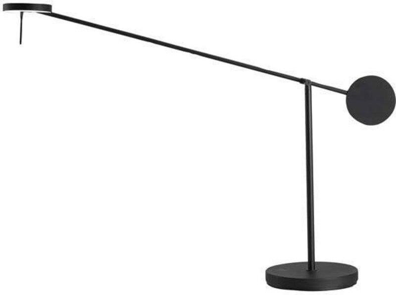 Grok Invisible - led Tischleuchte Matt Black Touch Dimmer 765lm 2700K