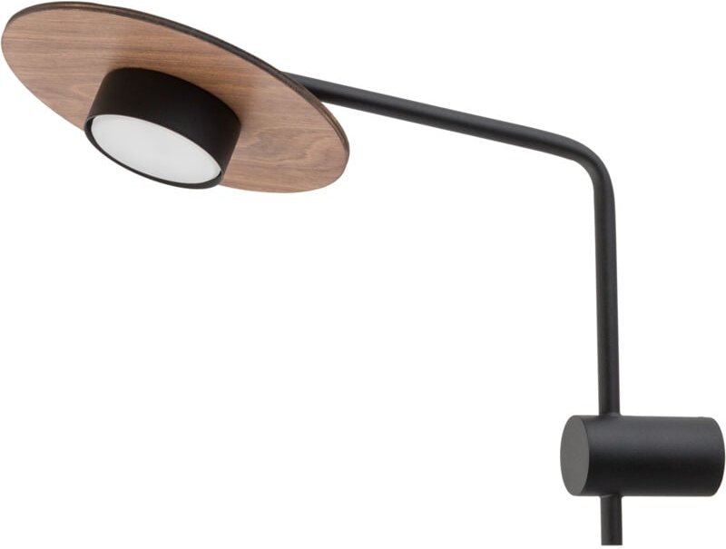 Wandleuchte Scheibe 1 GX53 Schwarz Nowodvorski 7645